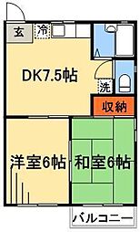 間取図画像 2DK