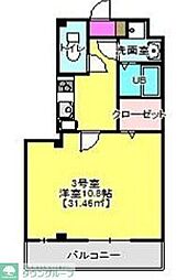 Grunberg 1Kの間取図画像