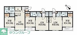 MIKIHOUSE南三咲 2LDKの間取図画像