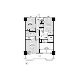 関寅ビル第二 2SLDKの間取図画像