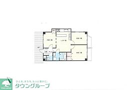 クレール市川プラザピコ 3LDKの間取図画像