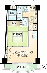 ケアリゾート熱海弐番館 1LDKの間取図画像