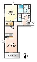 アズール  ｜ 兵庫県姫路市大津区天神町２丁目（賃貸アパート1LDK・3階・40.43㎡） その2