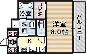 レジディア神戸元町 702 ｜ 兵庫県神戸市中央区栄町通４丁目3番3号（賃貸マンション1K・7階・27.63㎡） その2