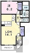 プロムナードB  ｜ 兵庫県神戸市西区伊川谷町有瀬1397番1号（賃貸アパート1LDK・1階・48.39㎡） その2