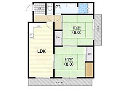惣町サンハイツ2号棟 3階/-