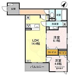 グランマーリエ松野通 2階