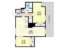 ウィステリア神戸湊川 4階