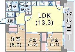 プレジール三ノ宮2 11階
