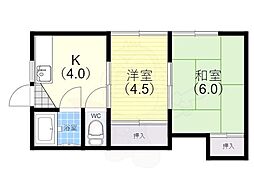 中山ハイツ 2階/202