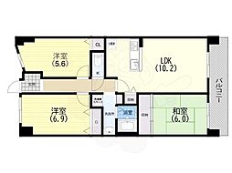 グレーシィ須磨アルテピア3番街・2 3LDKの間取図画像