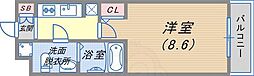 S・RESIDENCE神戸磯上通 1Kの間取図画像