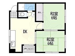 中野マンション 4階/-