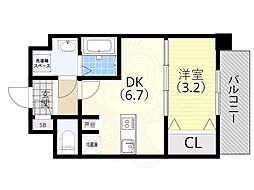 SOARSHINNAGATA 1DKの間取図画像