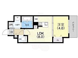 Sector Port 1LDKの間取図画像