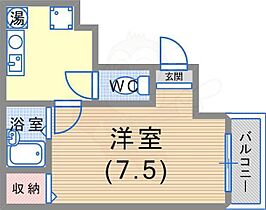 ハイツ村上1 303 ｜ 兵庫県神戸市中央区坂口通３丁目（賃貸マンション1K・3階・18.56㎡） その2