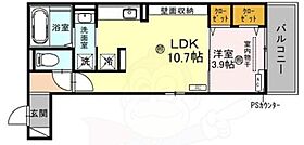 アンベリール  ｜ 兵庫県神戸市灘区国玉通２丁目3番1号（賃貸アパート1LDK・3階・37.13㎡） その2