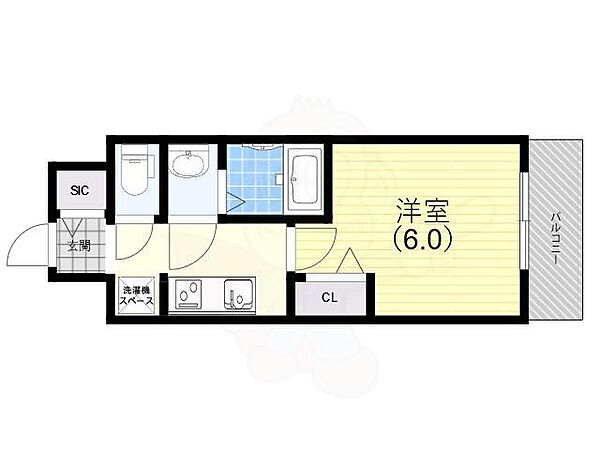 アドバンス神戸パーチェ 705｜兵庫県神戸市長田区二番町３丁目(賃貸マンション1K・7階・21.66㎡)の写真 その2