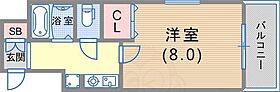 ヴェルディ神戸 201 ｜ 兵庫県神戸市中央区北本町通４丁目2番26号（賃貸マンション1K・2階・21.73㎡） その2