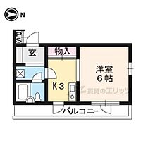 リバティ西陣 310 ｜ 京都府京都市上京区大宮通下立売上る家永町（賃貸マンション1K・3階・22.08㎡） その2