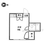 京都府京都市左京区北白川東瀬ノ内町（賃貸マンション1R・2階・16.00㎡） その2