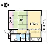 ドミール松田 30C ｜ 京都府京都市左京区一乗寺地蔵本町（賃貸マンション1LDK・3階・40.00㎡） その2