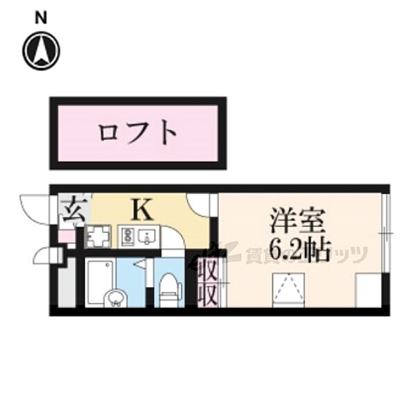 レオパレスＨＭ 107｜京都府京都市中京区聚楽廻西町(賃貸アパート1K・1階・19.87㎡)の写真 その1