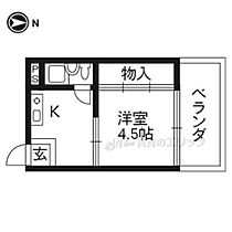 マンション巻野 405 ｜ 京都府京都市上京区河原町通今出川下る栄町（賃貸マンション1K・4階・17.07㎡） その2