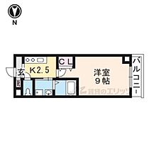 ＣＯＴＯ　ＧＬＡＮＣＥ一乗寺駅前 307 ｜ 京都府京都市左京区一乗寺里ノ前町（賃貸マンション1K・3階・27.12㎡） その2