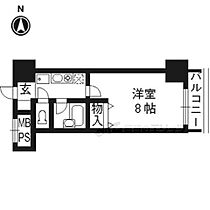 大晋メゾネ御所西 507 ｜ 京都府京都市上京区梅屋町（賃貸マンション1K・5階・25.96㎡） その2