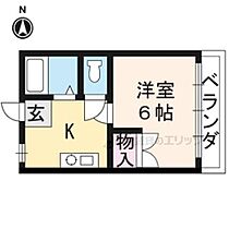 鴨東ハイツ 203 ｜ 京都府京都市左京区田中下柳町（賃貸マンション1K・2階・20.00㎡） その2