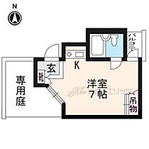 ＤＥＴＯＭ－1京大前  ｜ 京都府京都市左京区田中大堰町（賃貸マンション1R・1階・17.24㎡） その2