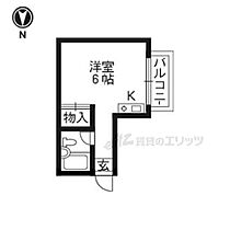 京都府京都市上京区下長者町通猪熊東入蛭子町（賃貸マンション1R・3階・17.00㎡） その2