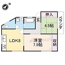 衣笠総門町34貸家  ｜ 京都府京都市北区衣笠総門町（賃貸一戸建2LDK・2階・52.99㎡） その2