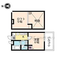 京都府京都市上京区中立売通日暮東入新白水丸町（賃貸アパート1K・2階・28.14㎡） その2