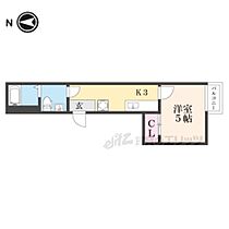 京都府京都市左京区下鴨西本町（賃貸マンション1R・5階・21.31㎡） その2