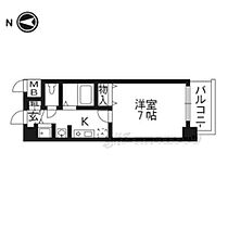 スワンズ京都西陣  ｜ 京都府京都市上京区今出川通大宮東入元伊佐町（賃貸マンション1K・8階・22.62㎡） その2