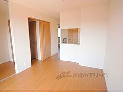 京都市営烏丸線 国際会館駅 徒歩9分の賃貸アパート 2階2LDKのリビング/ダイニング