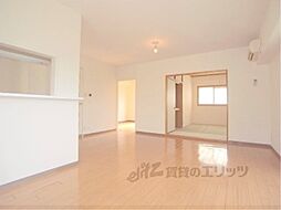 カーサ紫明 4階2LDKのリビング/ダイニング