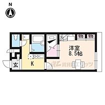 滋賀県大津市穴太（賃貸アパート1K・2階・23.18㎡） その2