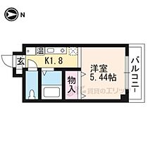 滋賀県大津市長等3丁目（賃貸アパート1K・2階・18.84㎡） その2