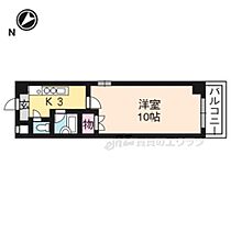 滋賀県草津市南笠東4丁目（賃貸マンション1K・4階・27.54㎡） その2