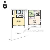 行畑2丁目借家  ｜ 滋賀県野洲市行畑（賃貸一戸建2LDK・1階・83.08㎡） その2