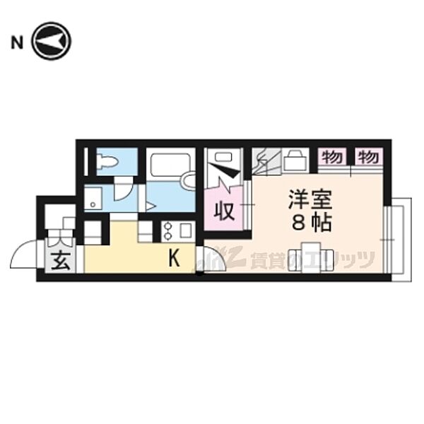 レオパレスワゲンエド 101｜滋賀県蒲生郡日野町松尾3丁目(賃貸アパート1K・1階・23.61㎡)の写真 その2