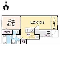 滋賀県大津市今堅田2丁目（賃貸アパート1LDK・1階・50.05㎡） その2