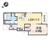 アイプレイス彦根I 101 ｜ 滋賀県彦根市芹川町（賃貸アパート1LDK・1階・44.17㎡） その2