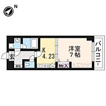 エンゼルプラザｅａｓｔII 507 ｜ 滋賀県草津市東矢倉2丁目（賃貸マンション1DK・5階・28.60㎡） その2