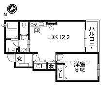 フローリッシュ瀬田Ｂ 102 ｜ 滋賀県大津市大萱５丁目（賃貸アパート1LDK・1階・42.68㎡） その2