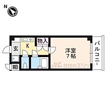 アーサー堅田 302 ｜ 滋賀県大津市本堅田4丁目（賃貸マンション1K・3階・21.56㎡） その2