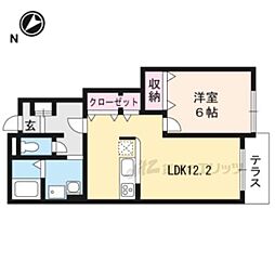 アルバソーレT 1LDKの間取図画像